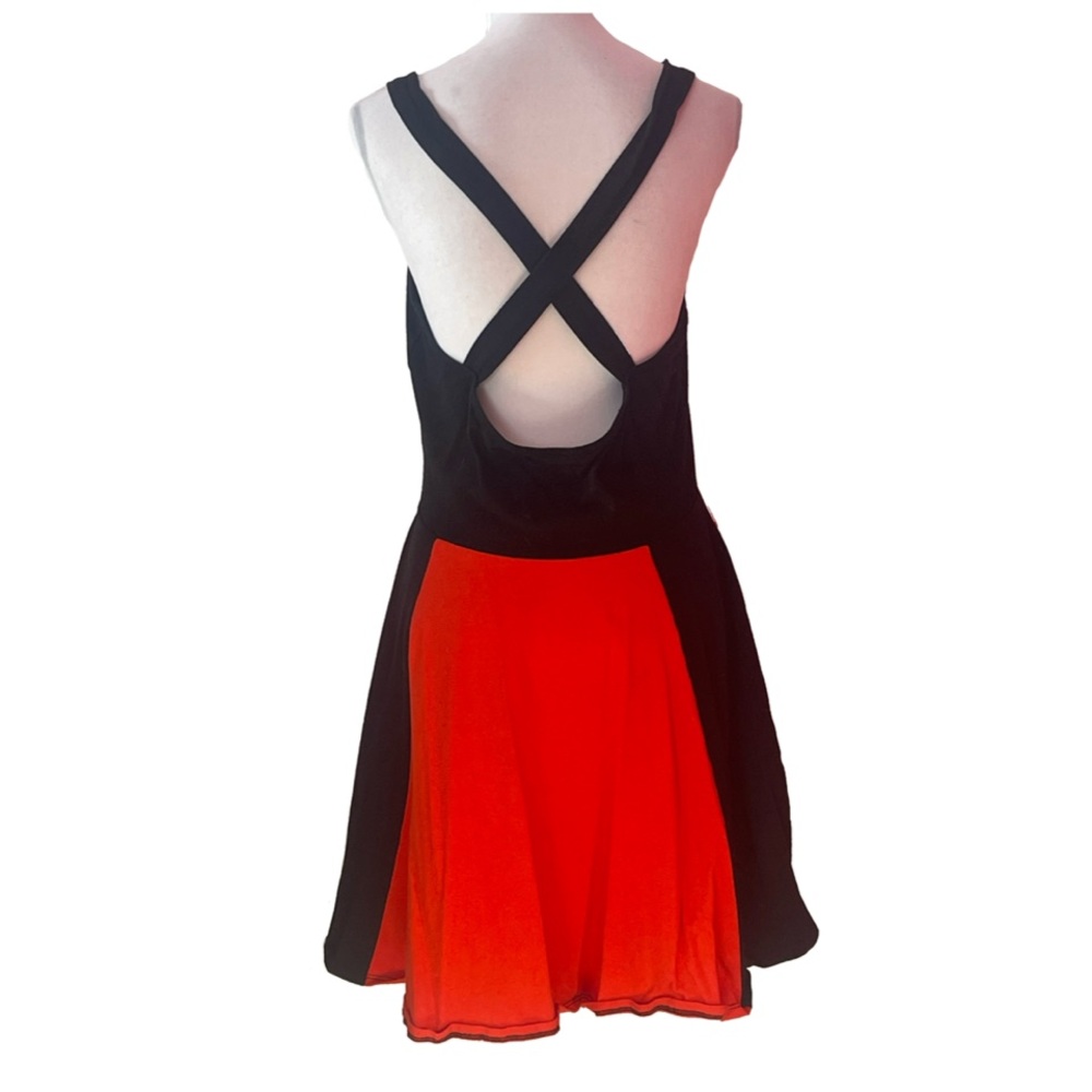 Kreepsville 666 Jack-o’-lantern Halloween Skater Dress - Picture 2 of 3